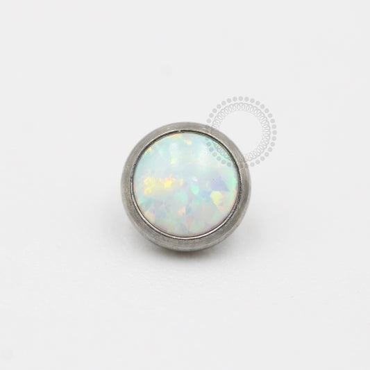 TN326 Topo Microdermal Opala Branca 1.6mm Titânio ASTM F-136