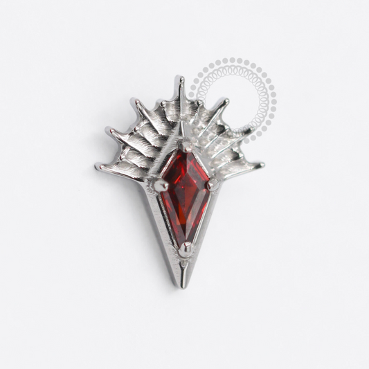 TN1808 Topo Losango Coroa de Zirconia Titânio ASTM-F 136