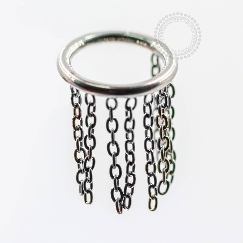 TN789 Segmento 9 Correntes Titânio ASTM F136