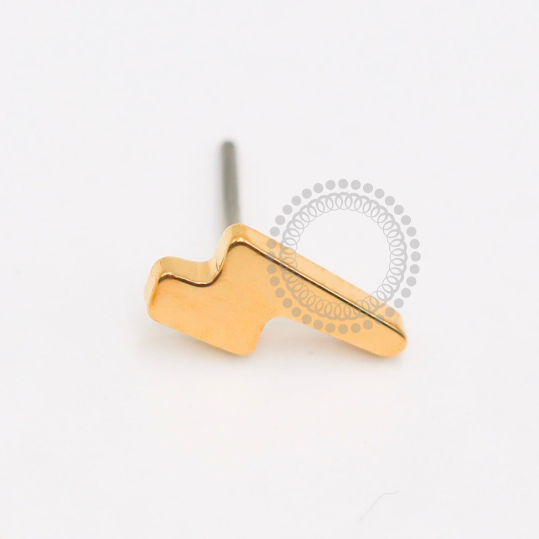 TN1902 Top Ray Push Pin Titanium PVD Gold 