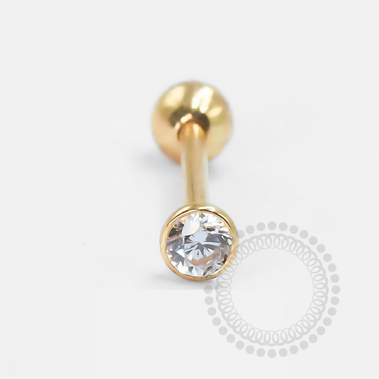 OR82 Microbell Fino 0.8mm Ouro 18K