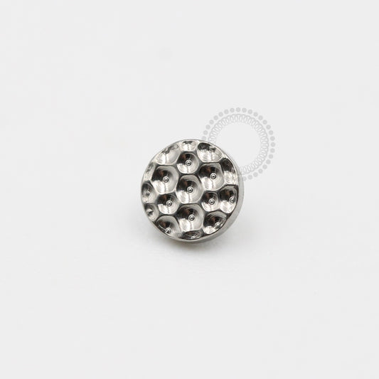 TN408 Topo Microdermal Martelado Titânio ASTM F136