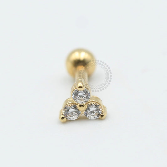 OR10 Microbell Trinity Zirconias Ouro 18k