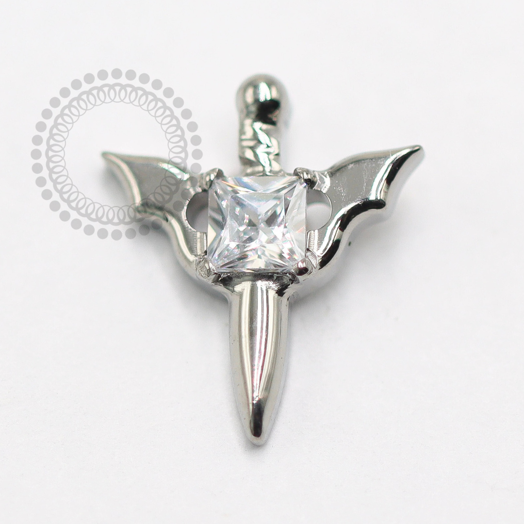 TN1502 Topo Espada de Godric Gryffindor Titânio ASTM F-136