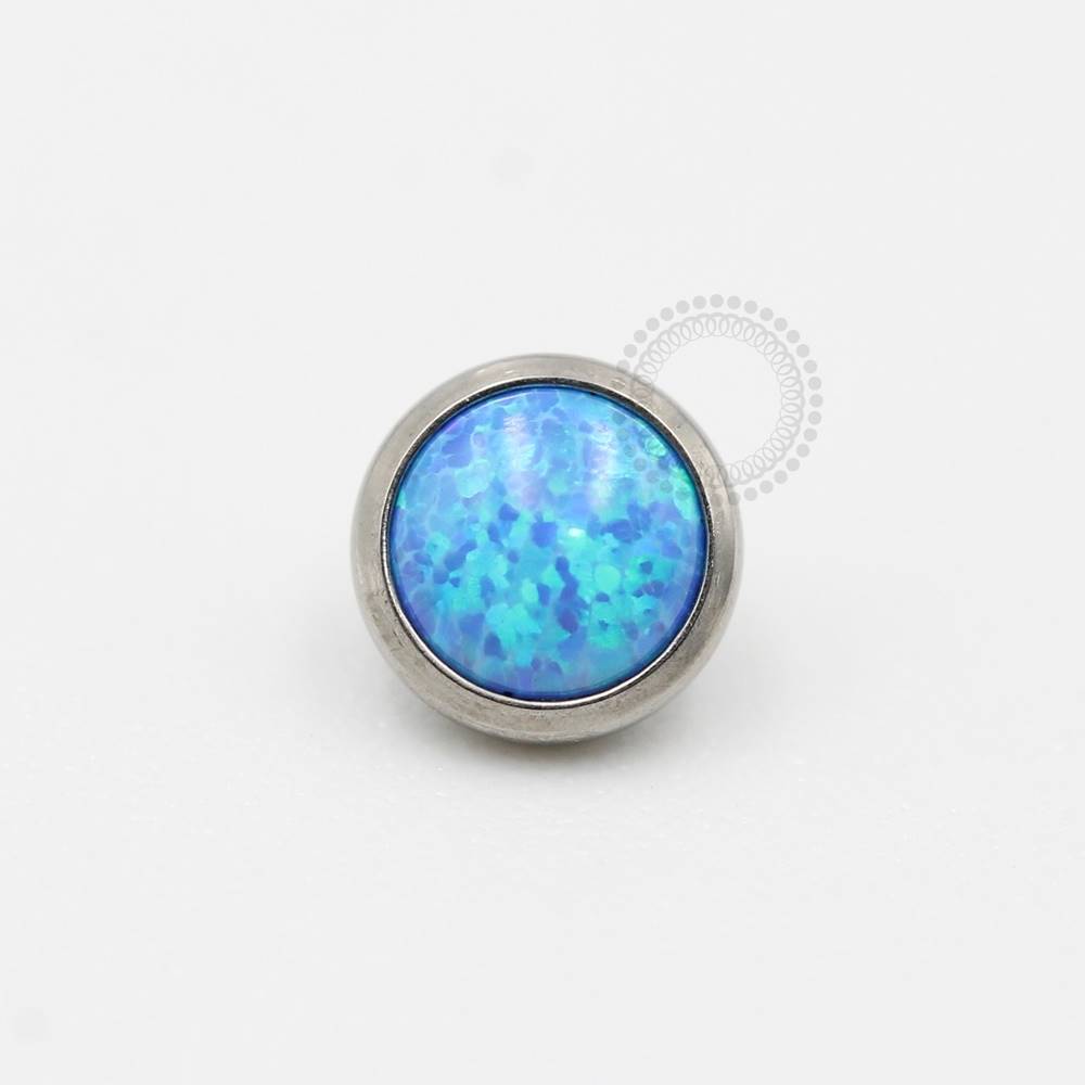 TN1134 Topo Opala Sintética Azul Titânio ASTM F-136