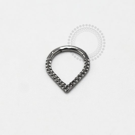 TN1152 Segmento Gota Martelado Titânio ASTM F136